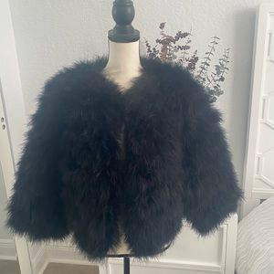 Black Feather BCBG short jacket